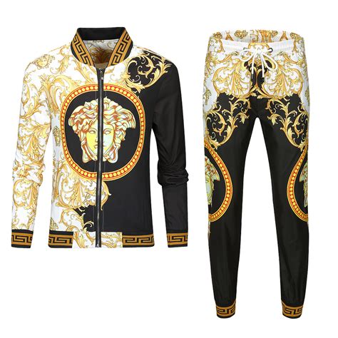 versace men tracksuit|Versace men's tracksuit alternatives.